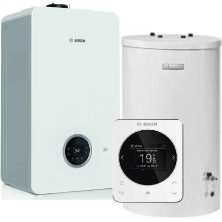 Bosch Condens 2300iW 24 P + WST 120-5 O + CR120 Bosch Condens 2300iW 24 P + WST 120-5 O + CR120